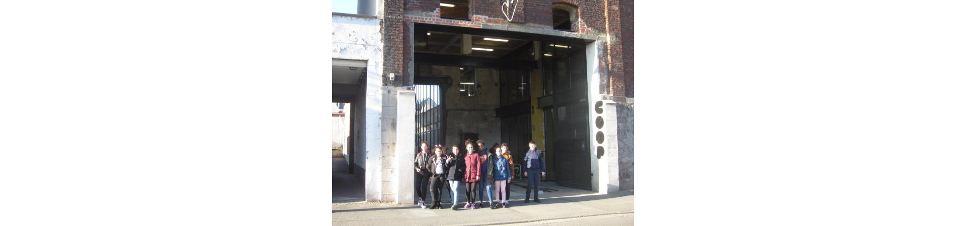 Visite du groupe sport & études au COOP
